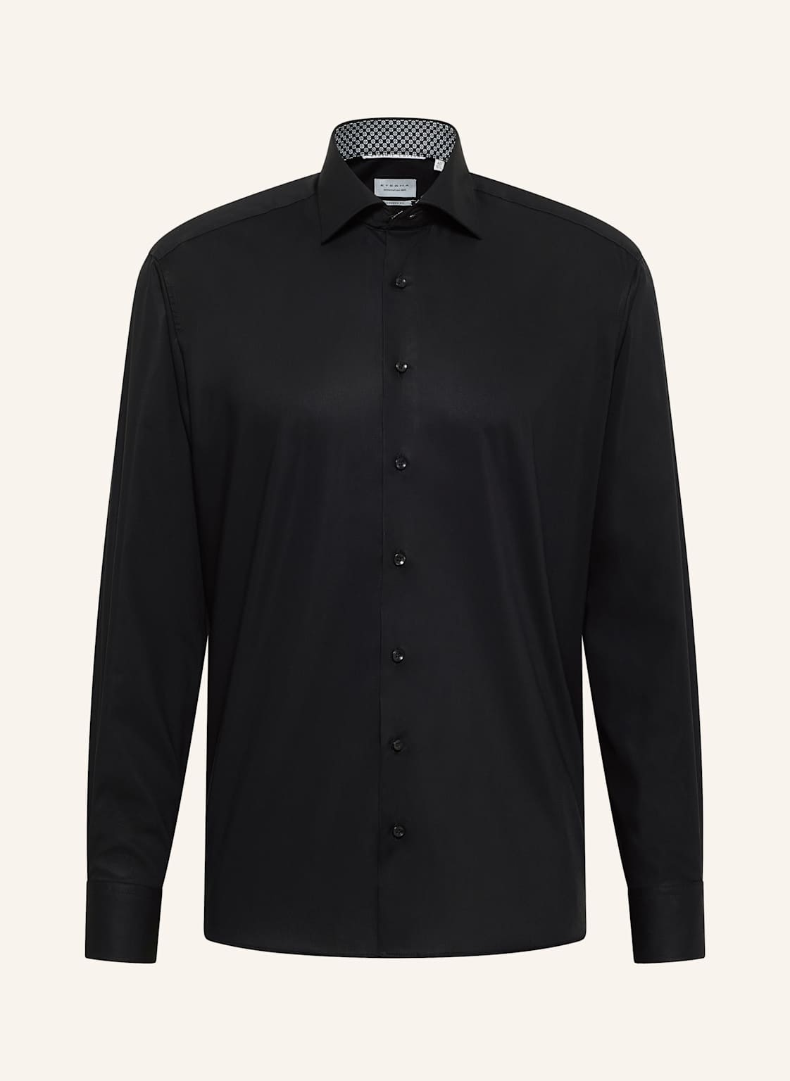 Eterna Hemd Modern Fit schwarz von Eterna
