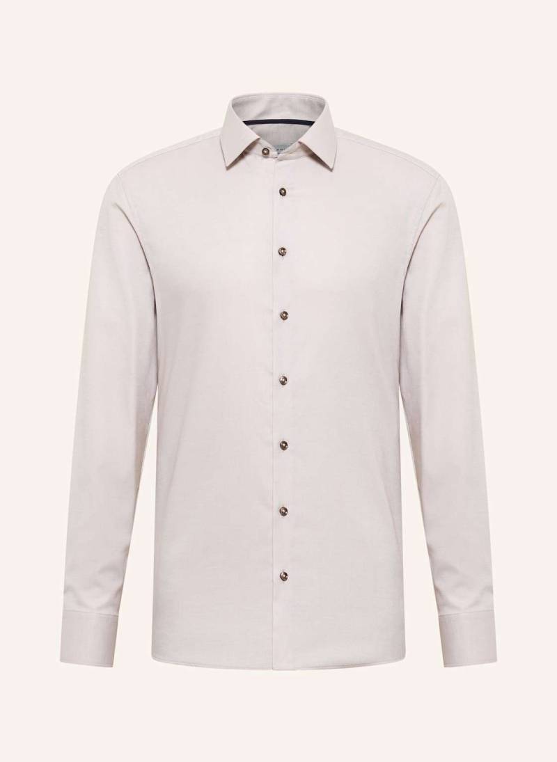 Eterna Hemd Slim Fit beige von Eterna