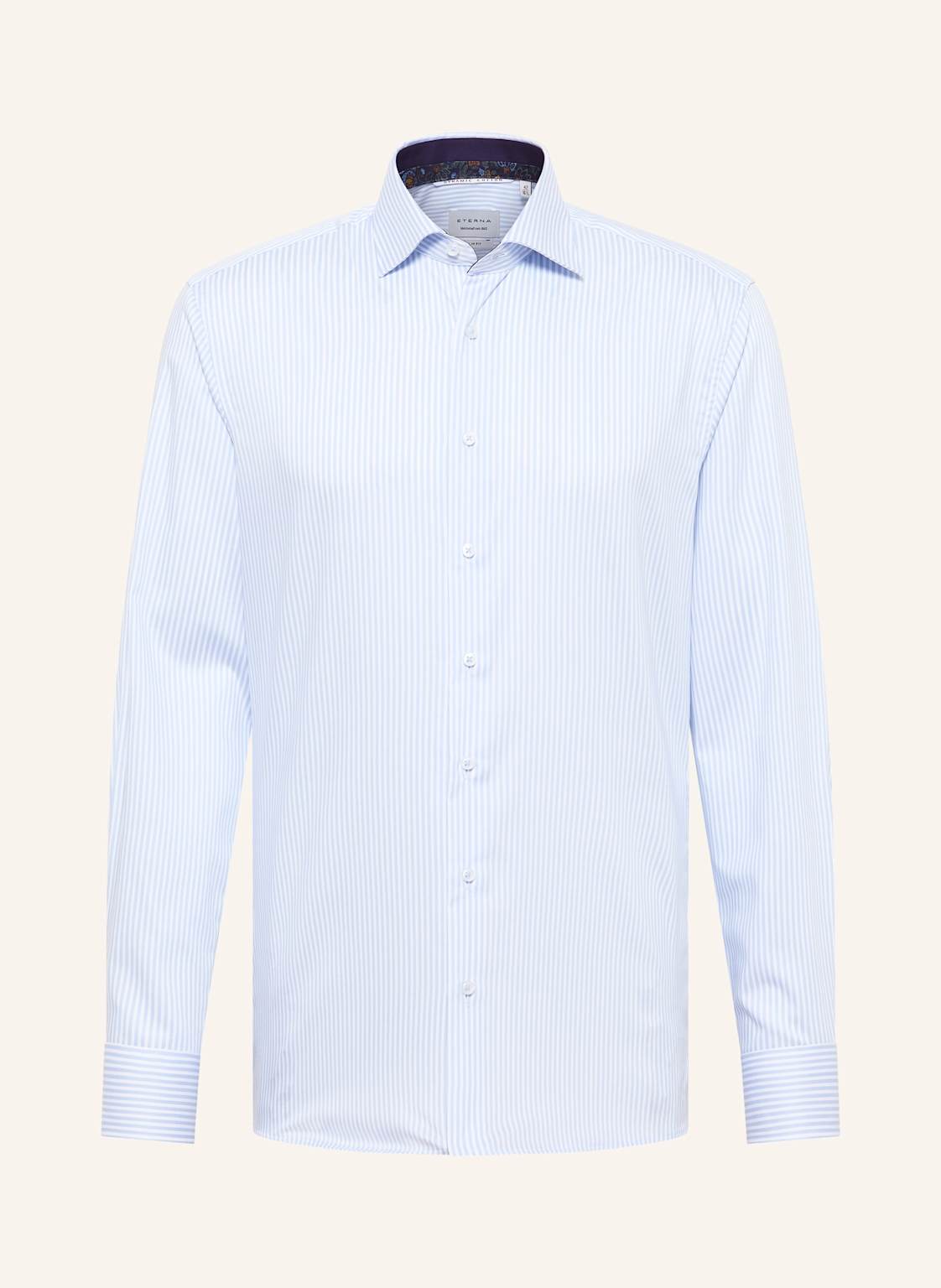 Eterna Hemd Slim Fit blau von Eterna