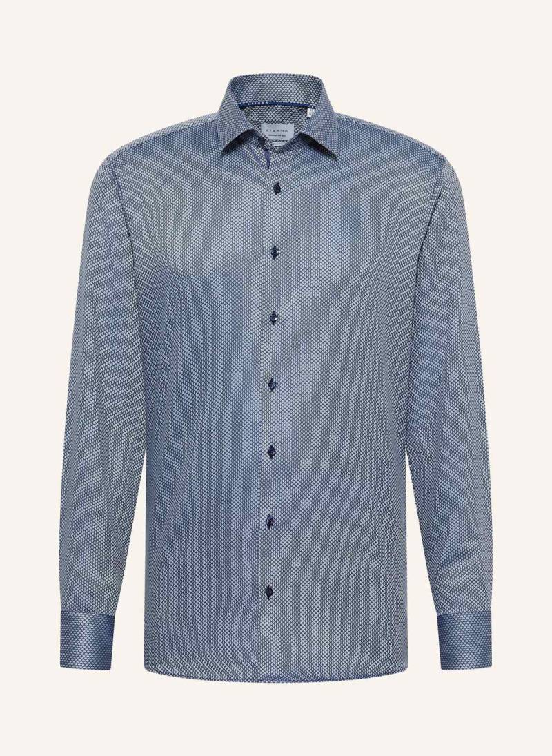 Eterna Hemd Slim Fit blau von Eterna