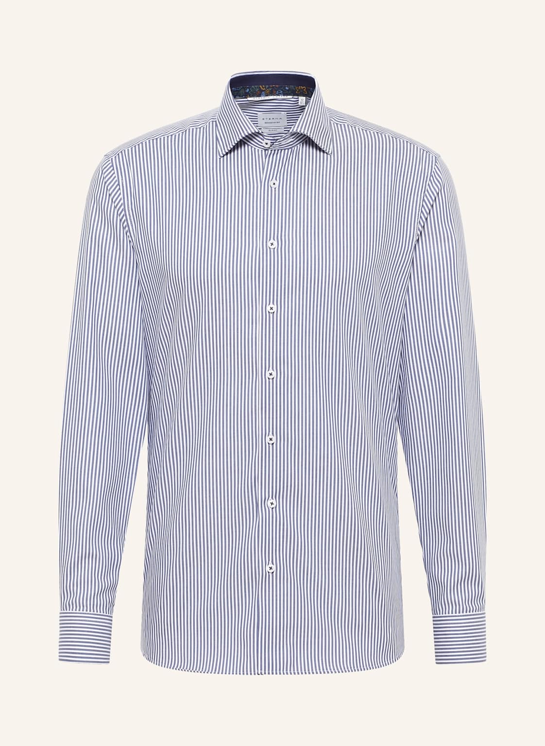 Eterna Hemd Slim Fit blau von Eterna