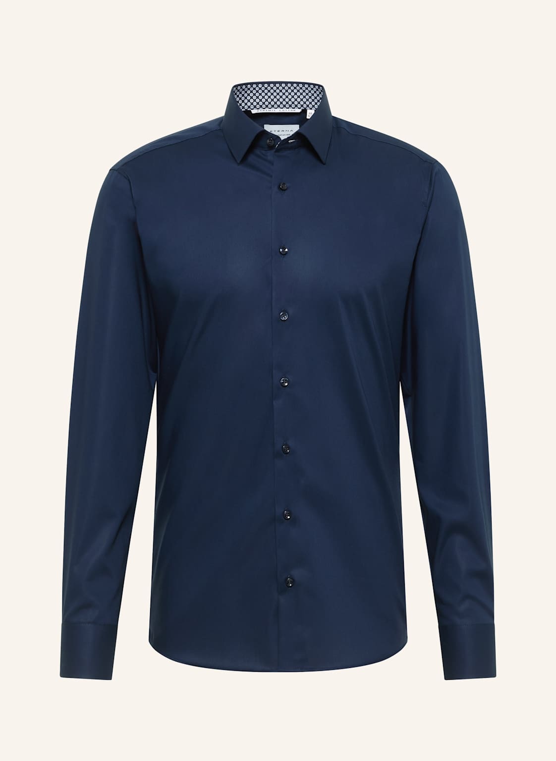 Eterna Hemd Slim Fit blau von Eterna