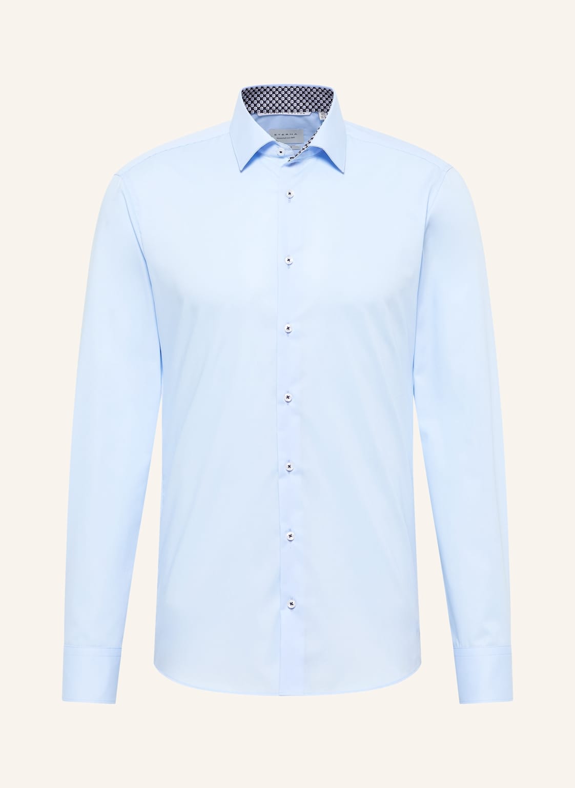 Eterna Hemd Slim Fit blau von Eterna