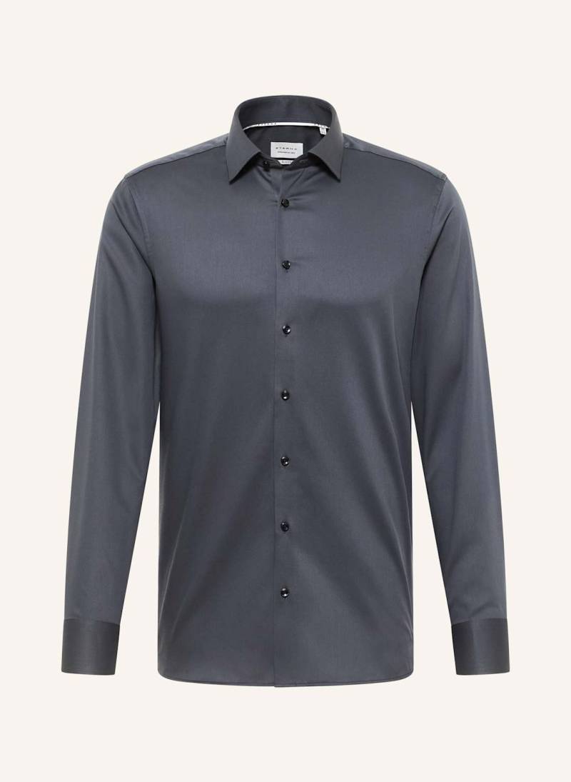 Eterna Hemd Slim Fit grau von Eterna