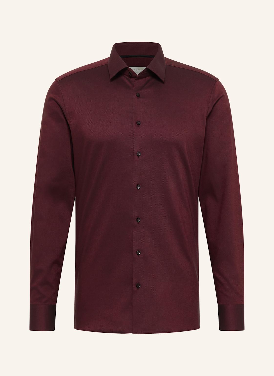 Eterna Hemd Slim Fit lila von Eterna