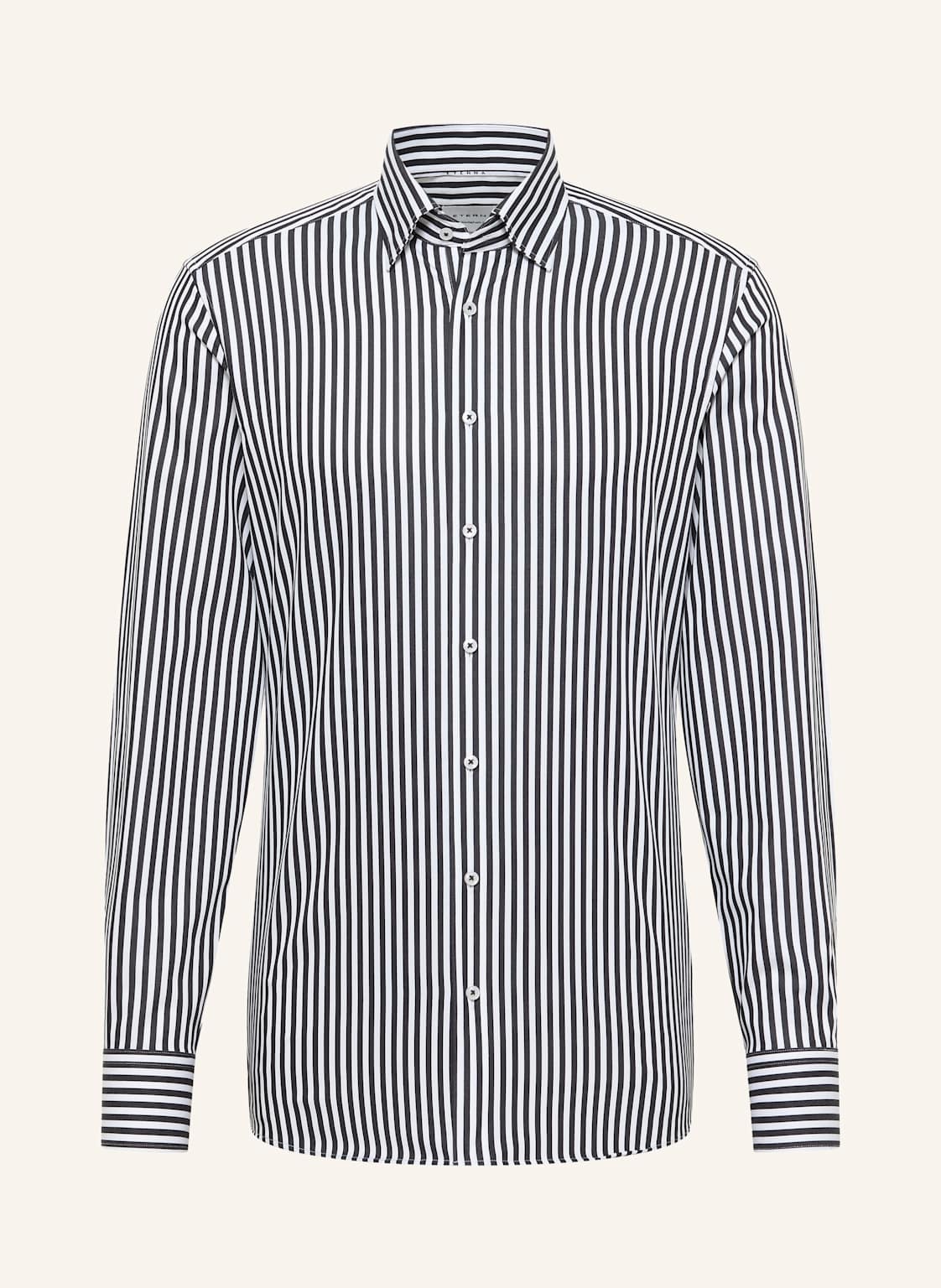 Eterna Hemd Slim Fit schwarz von Eterna
