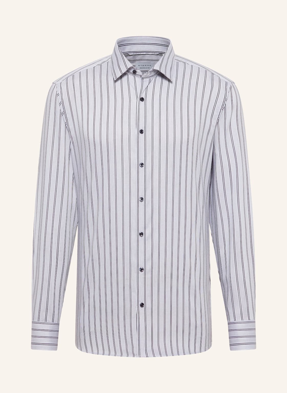 Eterna Hemd Slim Fit schwarz von Eterna