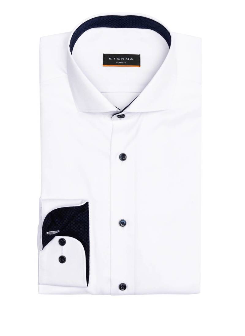 Eterna Hemd Slim Fit weiss von Eterna