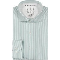 Eterna Hemd mit Fineliner-Streifen, Slim Fit, Extralang von Eterna