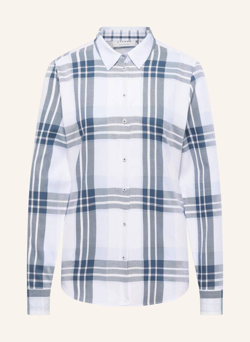 Eterna Hemdbluse blau von Eterna
