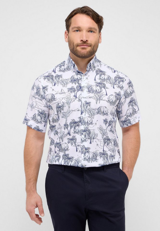 Eterna Kurzarmhemd COMFORT FIT EASY IRON (bügelleicht) von Eterna