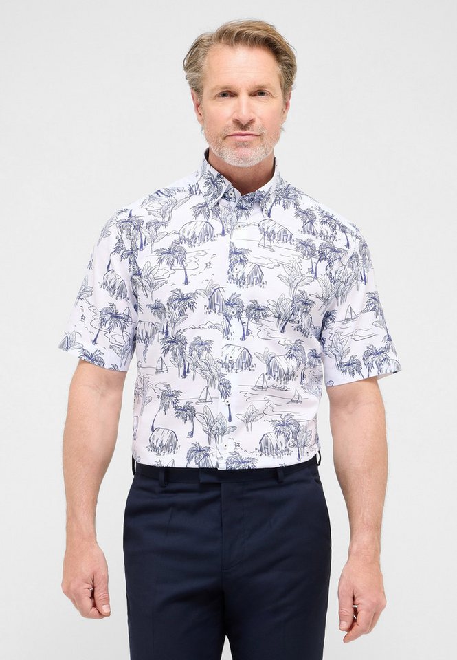 Eterna Kurzarmhemd MODERN FIT EASY IRON (bügelleicht) von Eterna