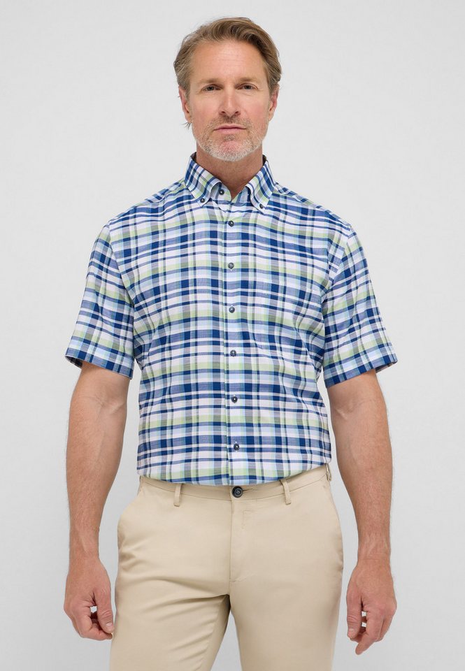 Eterna Kurzarmhemd MODERN FIT EASY IRON (bügelleicht) von Eterna