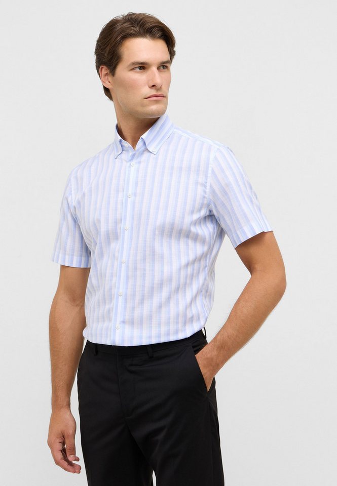 Eterna Kurzarmhemd SLIM FIT EASY IRON (bügelleicht) von Eterna
