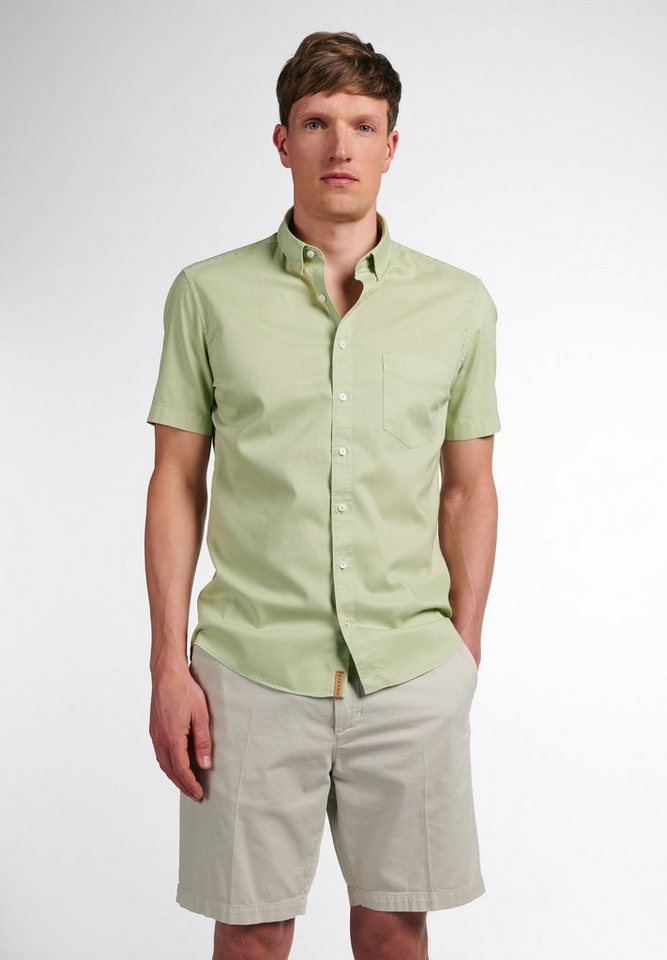 Eterna Kurzarmhemd SLIM FIT EASY IRON (bügelleicht) von Eterna