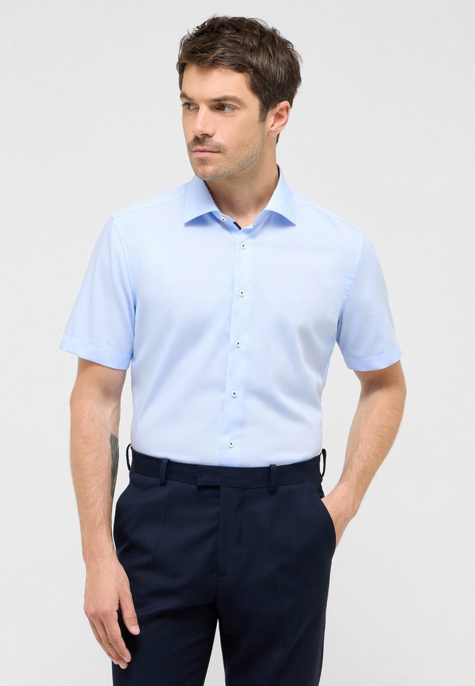 Eterna Kurzarmhemd SLIM FIT NON IRON (bügelfrei) von Eterna