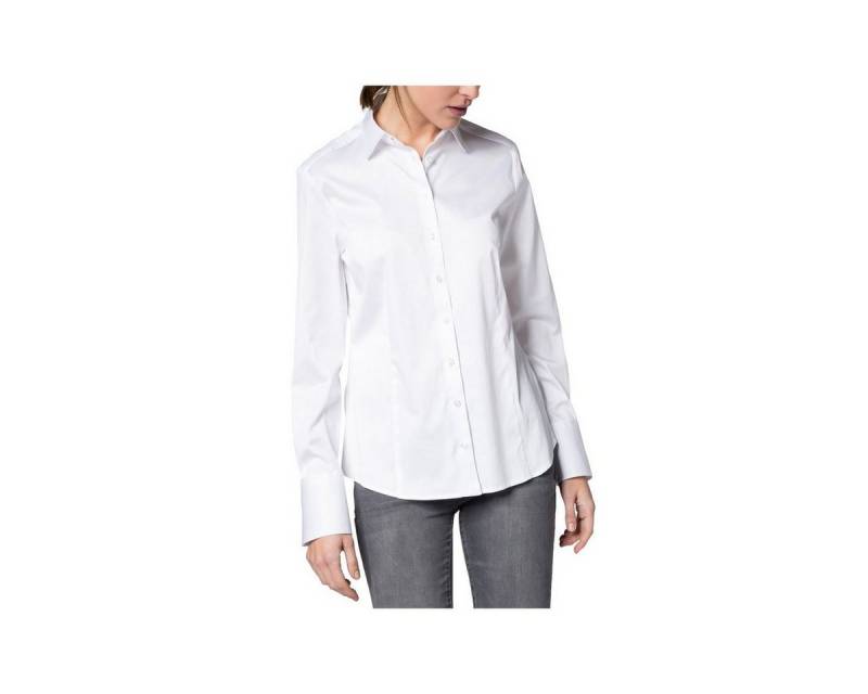 Eterna Langarmbluse Langarmbluse für Damen in weiß (1-tlg) von Eterna