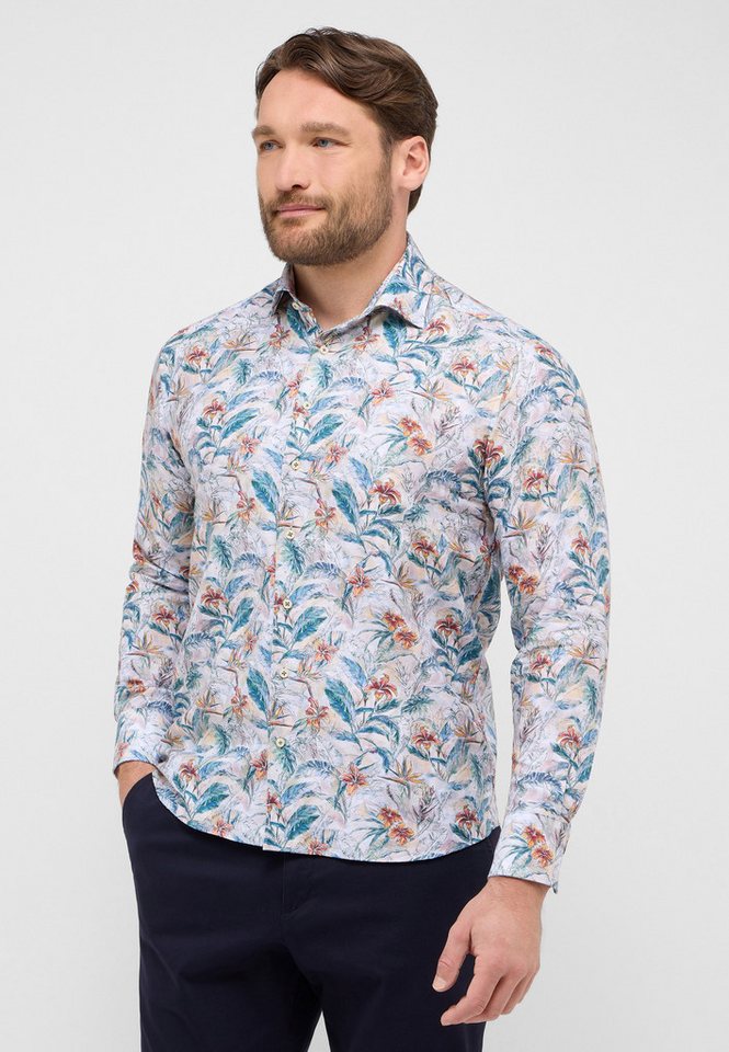 Eterna Langarmhemd COMFORT FIT EASY IRON (bügelleicht) von Eterna