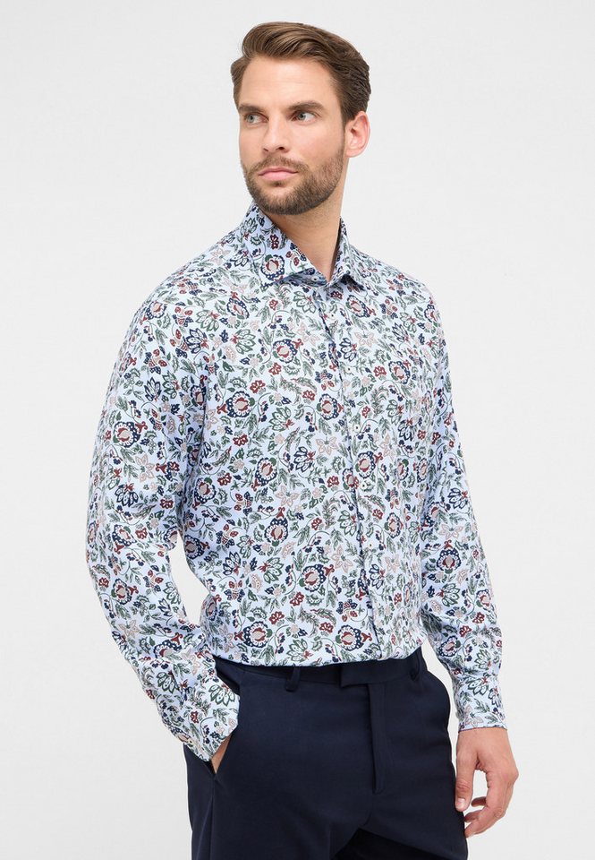 Eterna Langarmhemd COMFORT FIT EASY IRON (bügelleicht) von Eterna