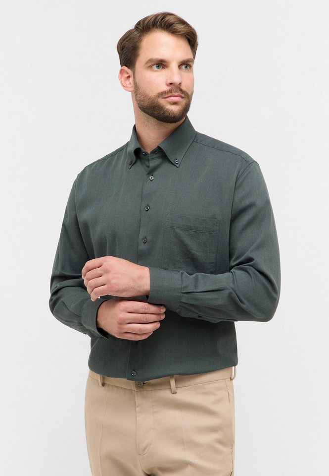 Eterna Langarmhemd COMFORT FIT EASY IRON (bügelleicht) von Eterna