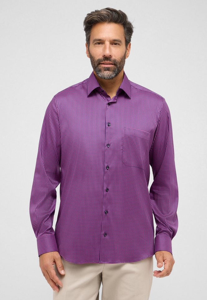 Eterna Langarmhemd COMFORT FIT EASY IRON (bügelleicht) von Eterna