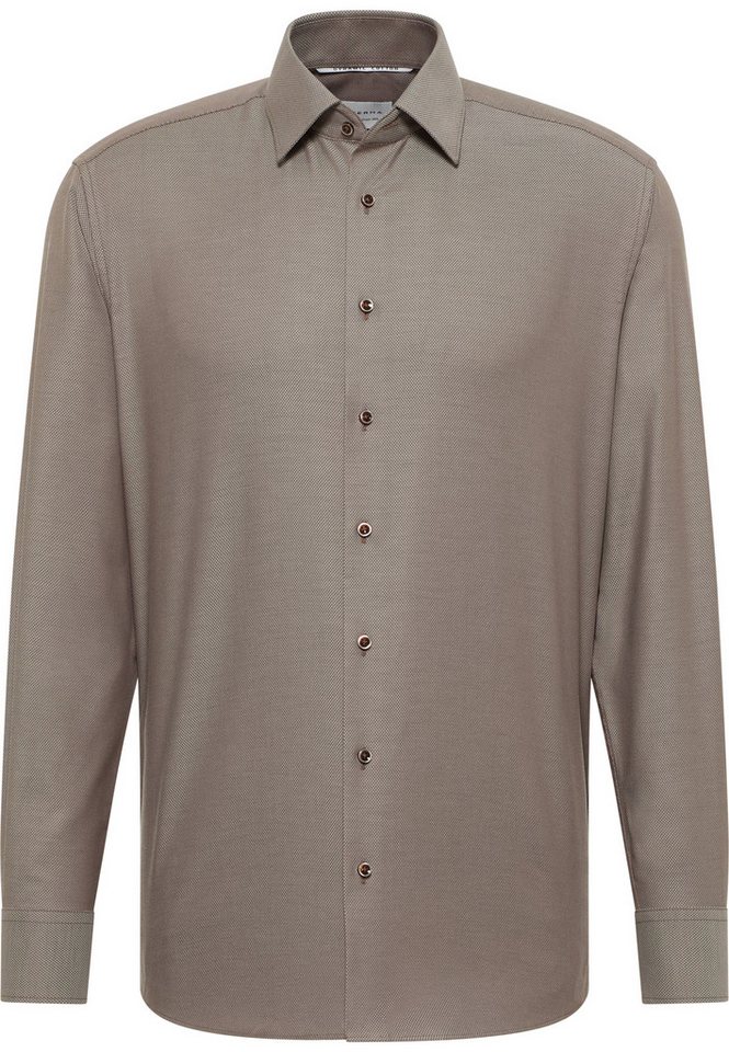 Eterna Langarmhemd Hemd Dobbydesign von Eterna