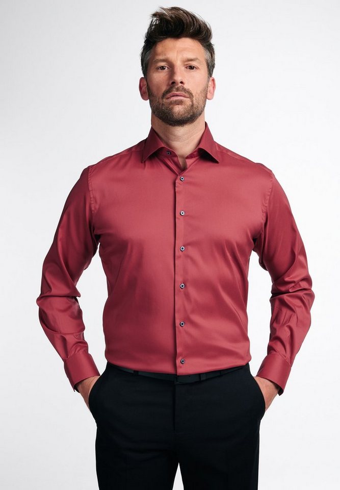 Eterna Langarmhemd MODERN FIT EASY IRON (bügelleicht) von Eterna