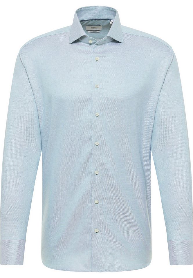 Eterna Langarmhemd Modern-Fit Twill-Hemd - Modern Fit von Eterna