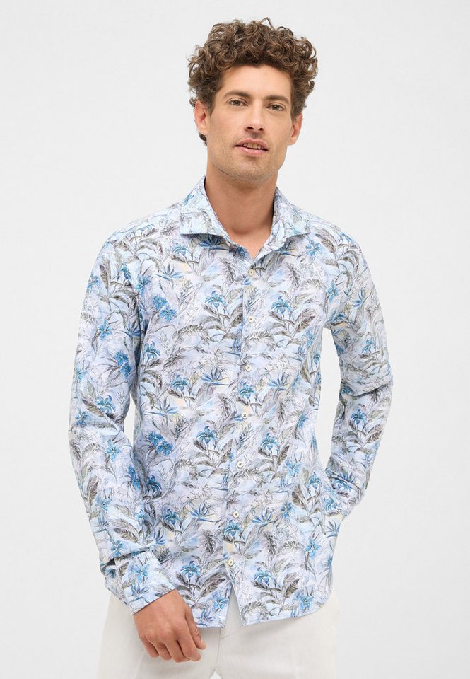 Eterna Langarmhemd SLIM FIT EASY IRON (bügelleicht) von Eterna