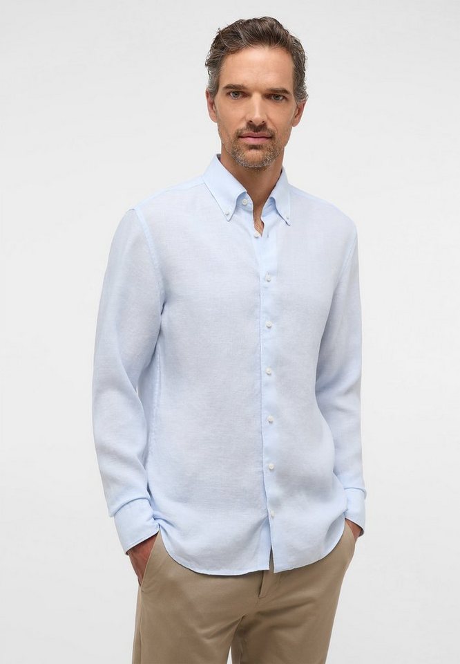 Eterna Langarmhemd SLIM FIT EASY IRON (bügelleicht) von Eterna