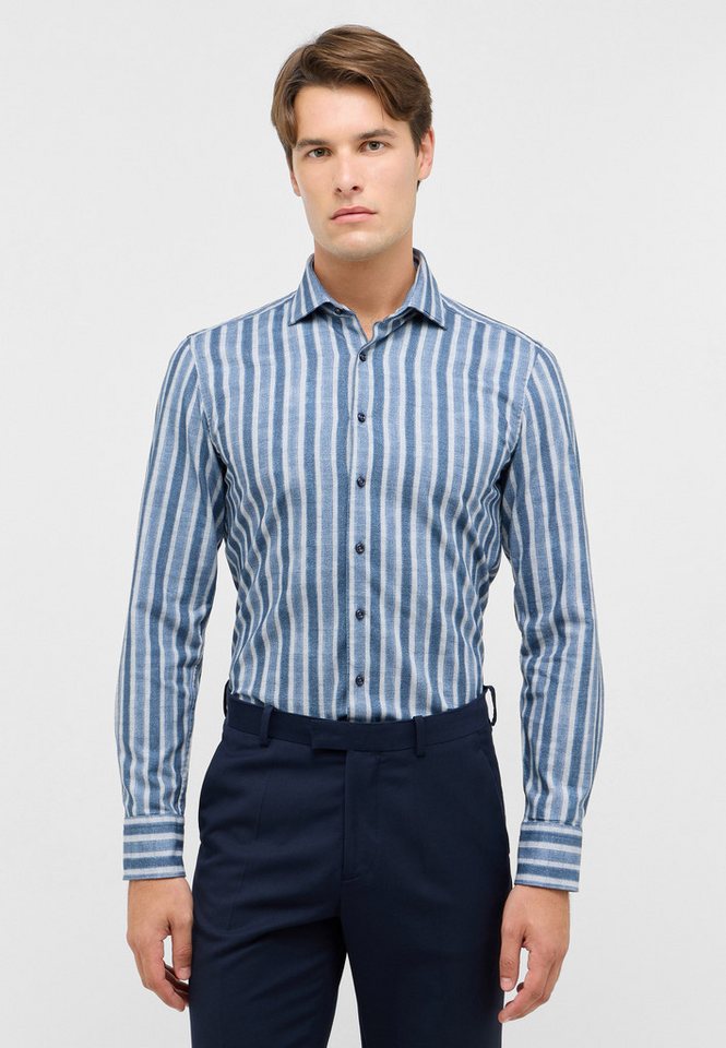 Eterna Langarmhemd SLIM FIT EASY IRON (bügelleicht) von Eterna