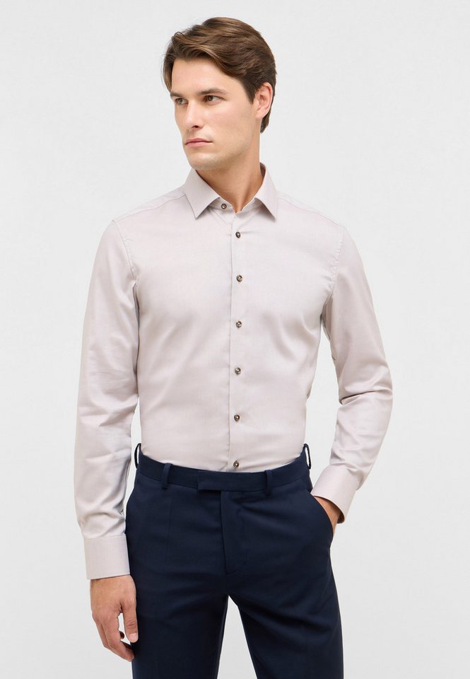 Eterna Langarmhemd SLIM FIT NON IRON (bügelfrei) von Eterna