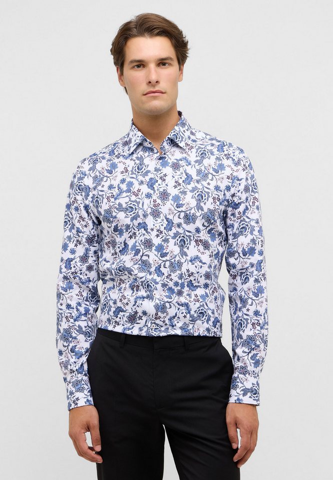 Eterna Langarmhemd SLIM FIT NON IRON (bügelfrei) von Eterna