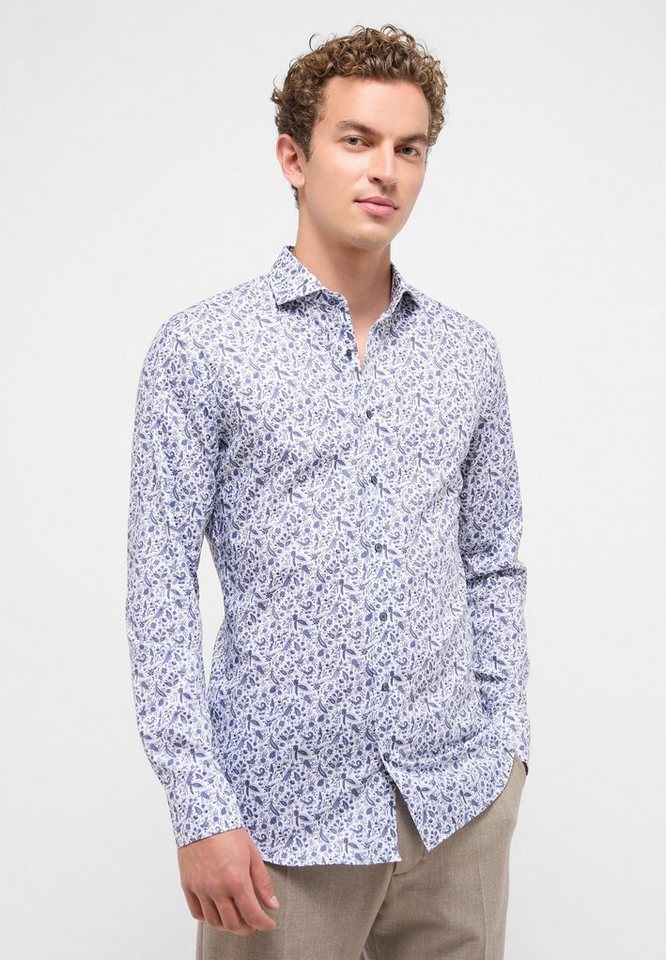 Eterna Langarmhemd SLIM FIT NON IRON (bügelfrei) von Eterna