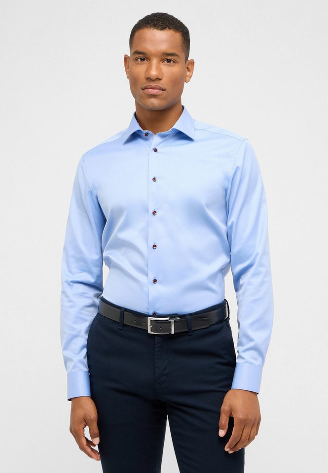 Eterna Langarmhemd SLIM FIT NON IRON (bügelfrei) von Eterna
