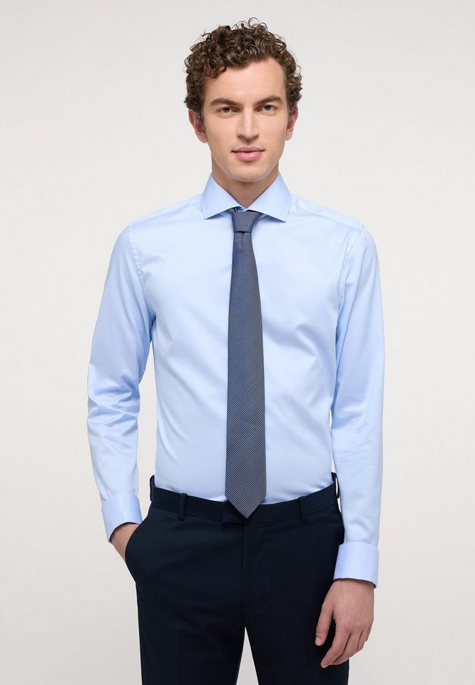 Eterna Langarmhemd SLIM FIT NON IRON (bügelfrei) von Eterna