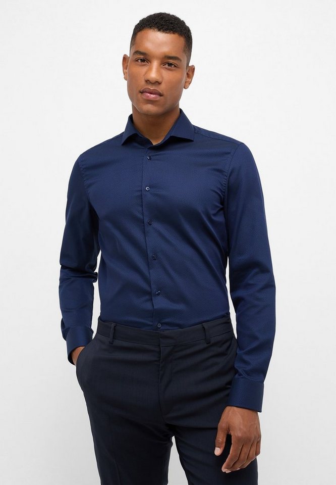 Eterna Langarmhemd SLIM FIT NON IRON (bügelfrei) von Eterna