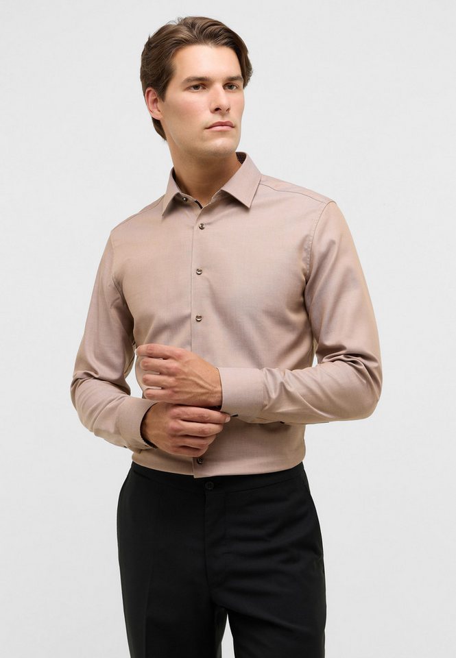 Eterna Langarmhemd SLIM FIT NON IRON (bügelfrei) von Eterna