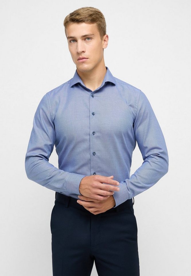 Eterna Langarmhemd SLIM FIT NON IRON (bügelfrei) von Eterna