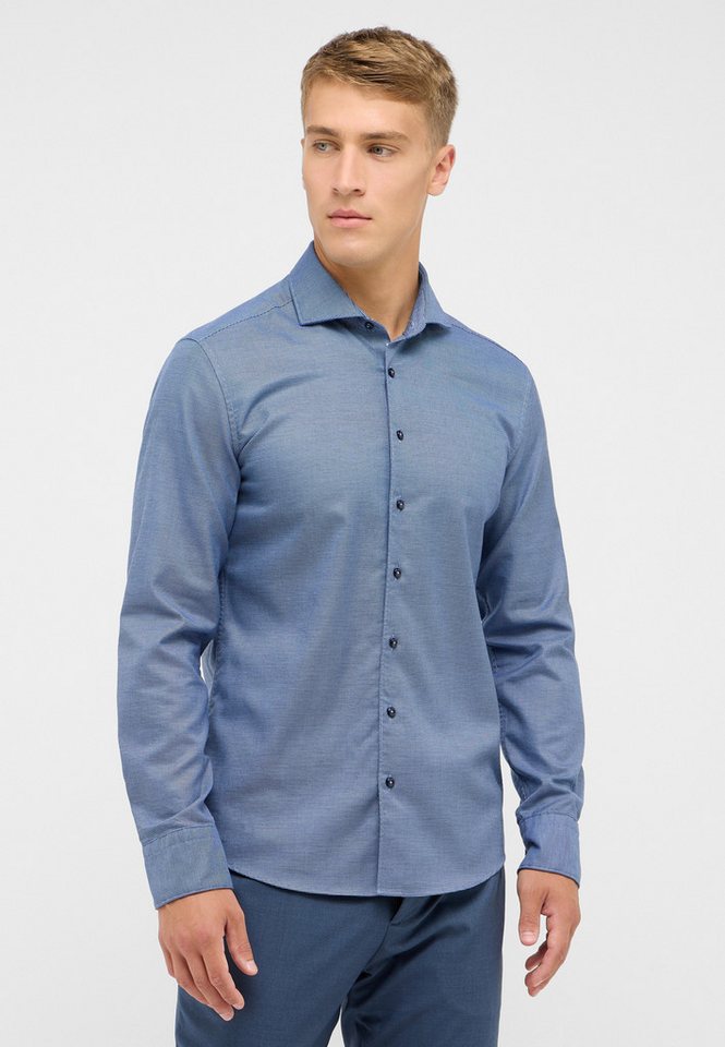 Eterna Langarmhemd SLIM FIT EASY IRON (bügelleicht) von Eterna