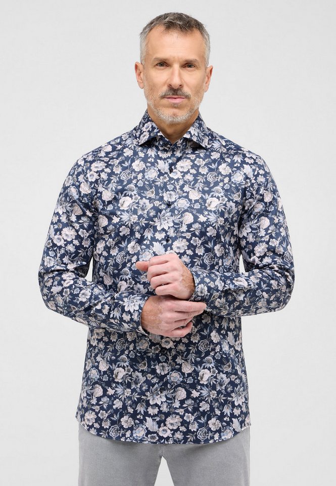 Eterna Langarmhemd SLIM FIT NON IRON (bügelfrei) von Eterna