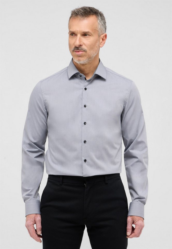 Eterna Langarmhemd SLIM FIT NON IRON (bügelfrei) von Eterna