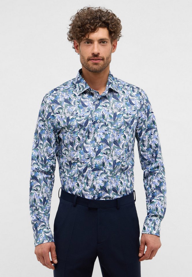 Eterna Langarmhemd SLIM FIT NON IRON (bügelfrei) von Eterna