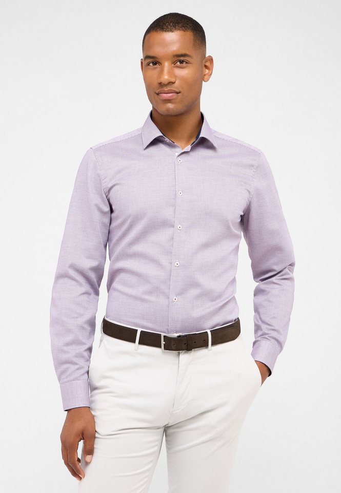 Eterna Langarmhemd SLIM FIT NON IRON (bügelfrei) von Eterna