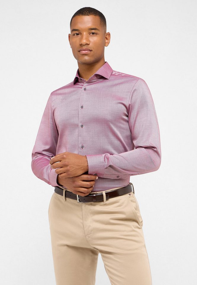Eterna Langarmhemd SLIM FIT EASY IRON (bügelleicht) von Eterna