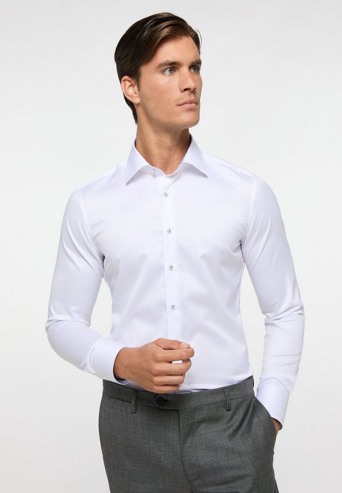 Eterna Langarmhemd SLIM FIT NON IRON (bügelfrei) von Eterna