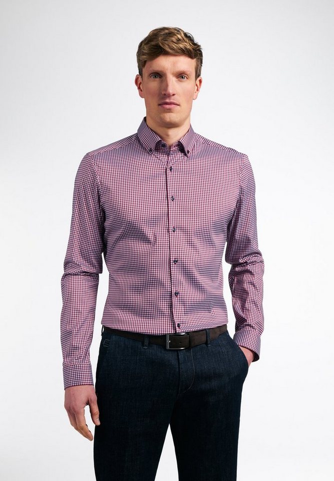 Eterna Langarmhemd SUPER SLIM NON IRON (bügelfrei) von Eterna
