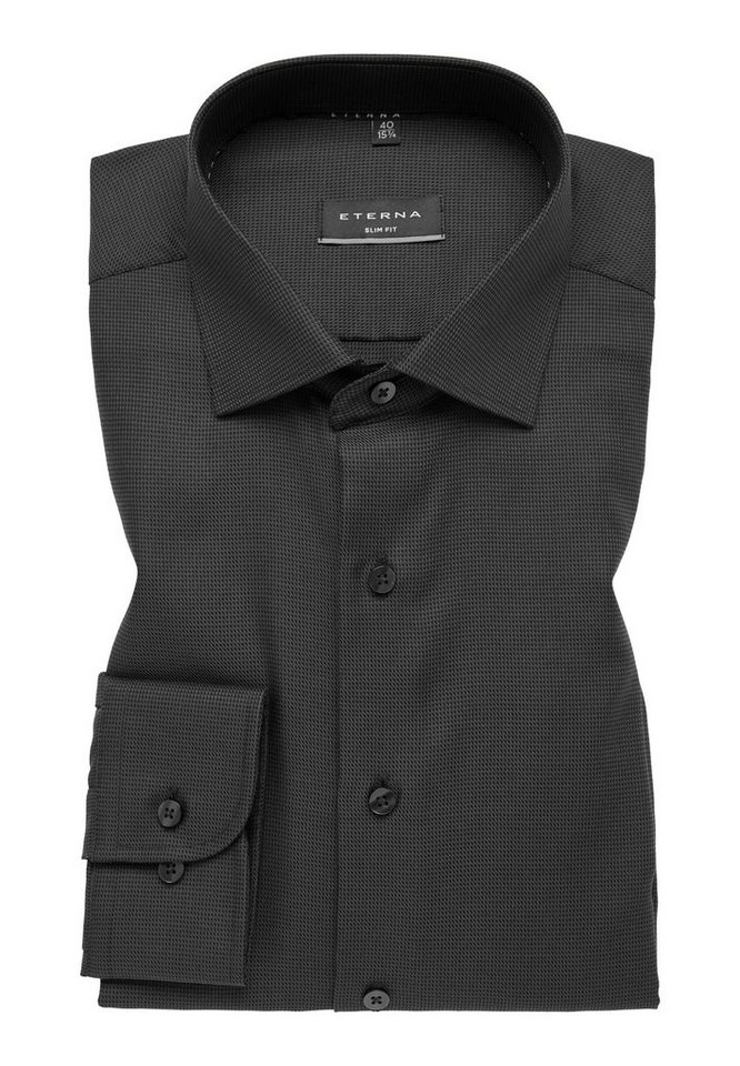 Eterna Langarmhemd - Slim Fit - Businesshemd - Hemd Twill Langarm von Eterna