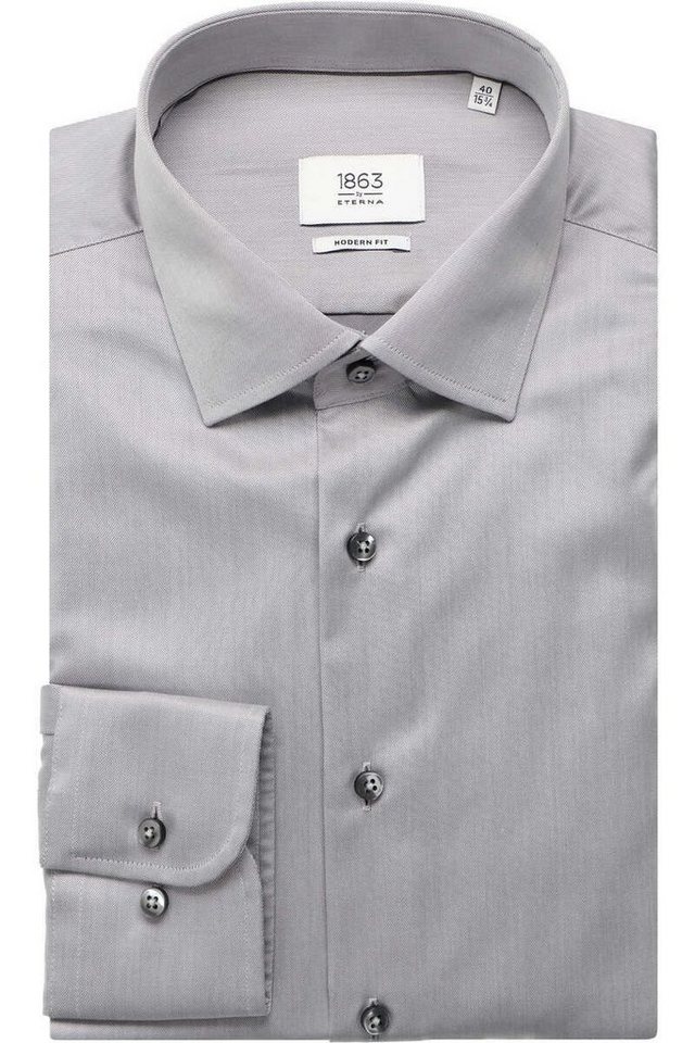 Eterna Langarmhemd - Modern Fit - Businesshemd - Luxury Shirt Twill Langarm von Eterna