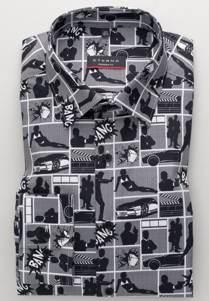 Eterna Langarmhemd von Eterna